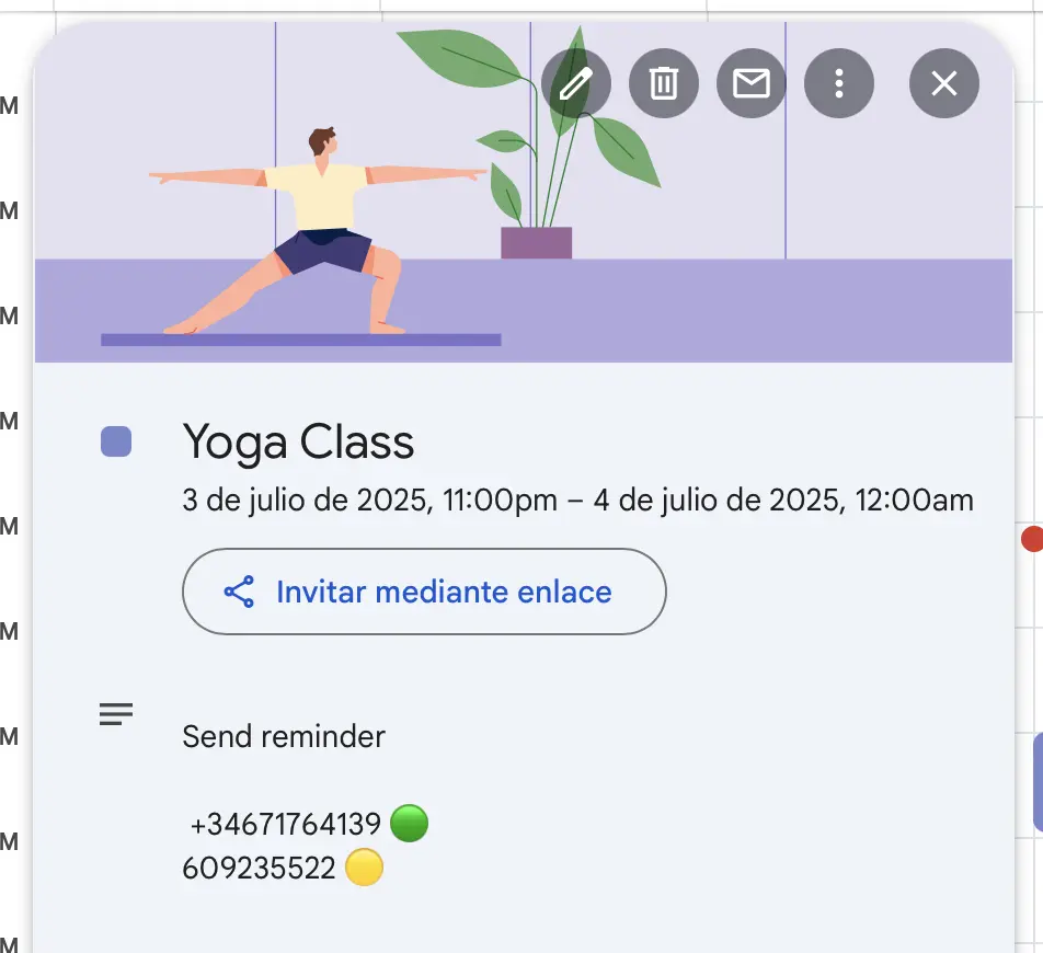 WhatsApp Reminders